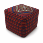 Pouf Kilim Laine N°205029