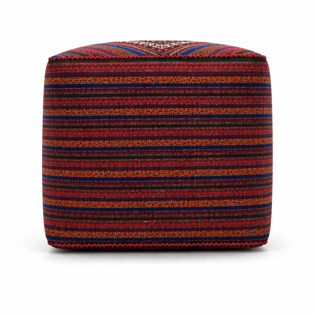 Pouf Kilim Laine N°205029