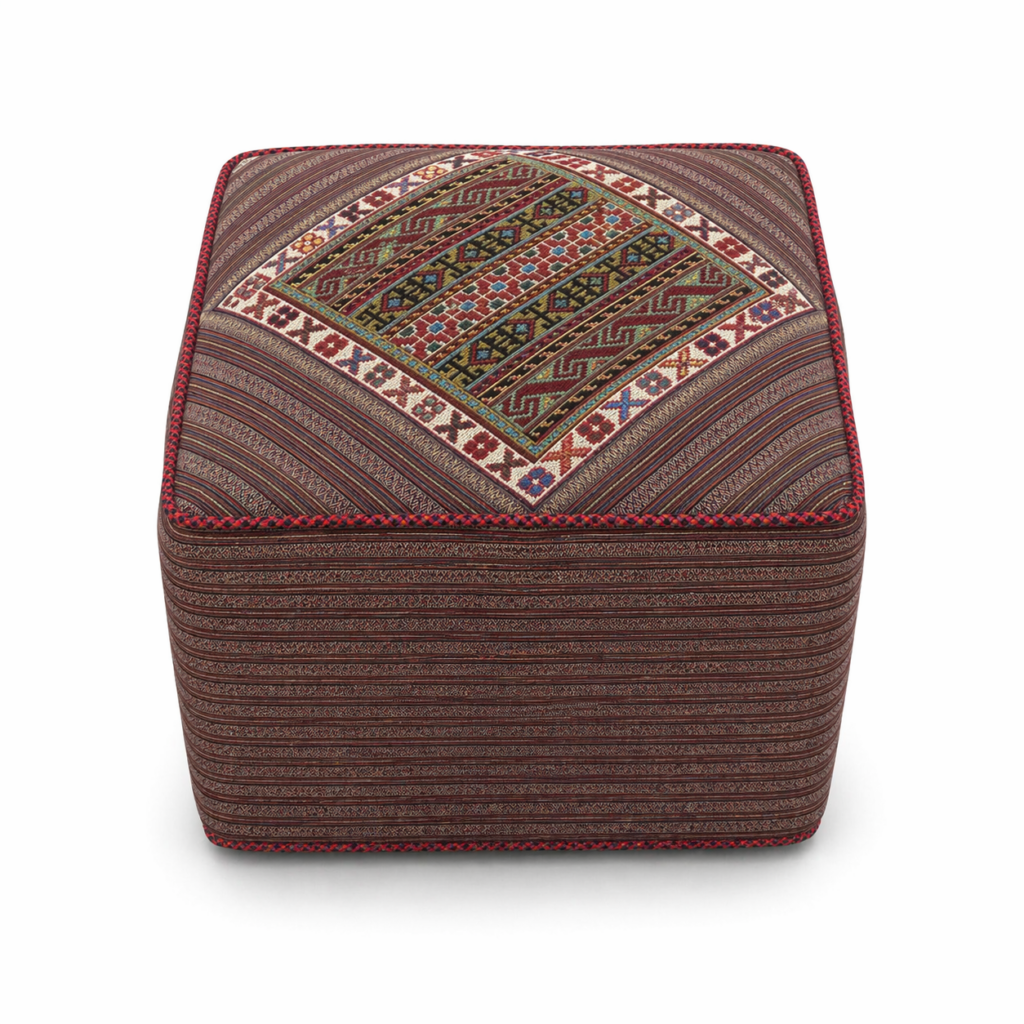 Pouf Kilim Laine N°205026