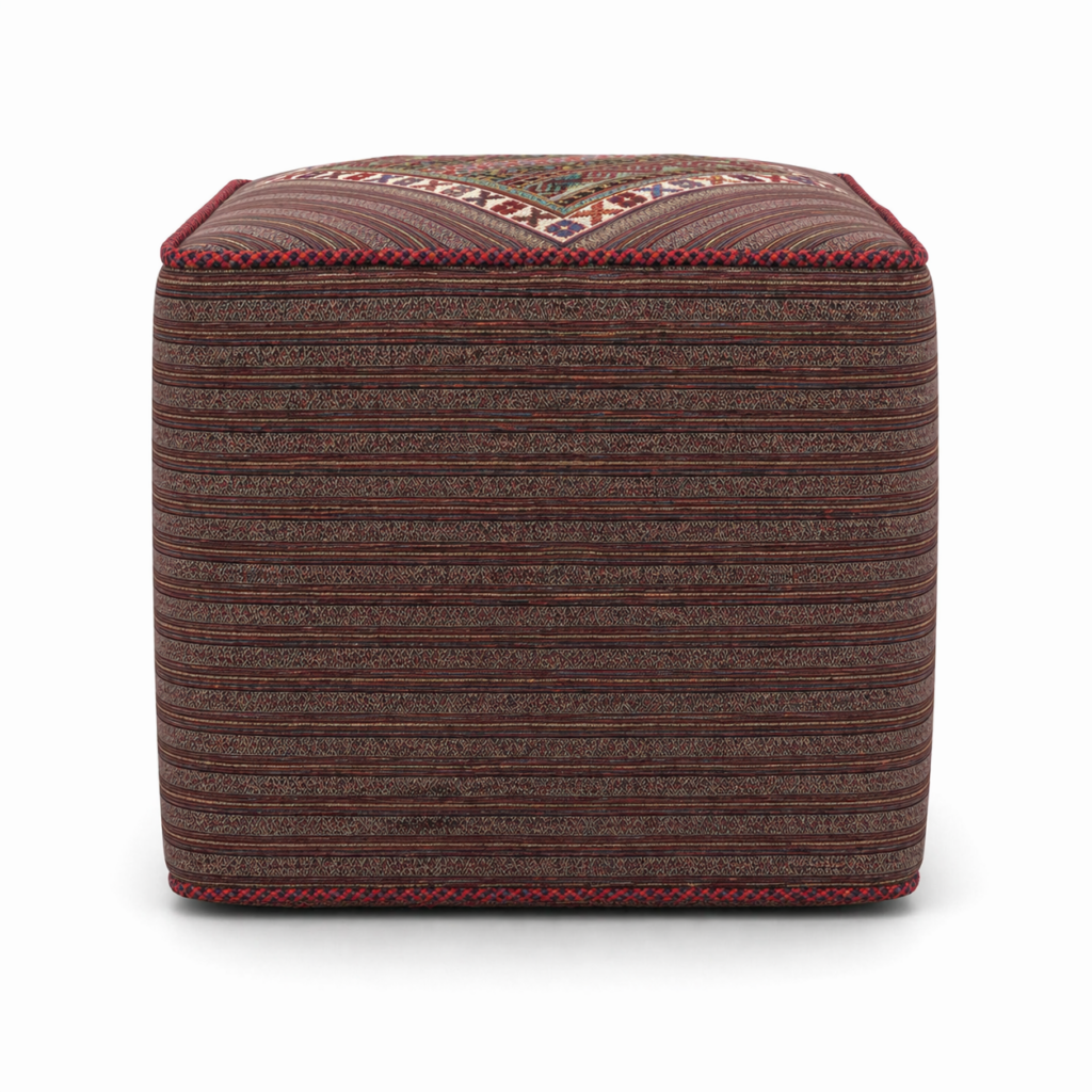 Pouf Kilim Laine N°205026