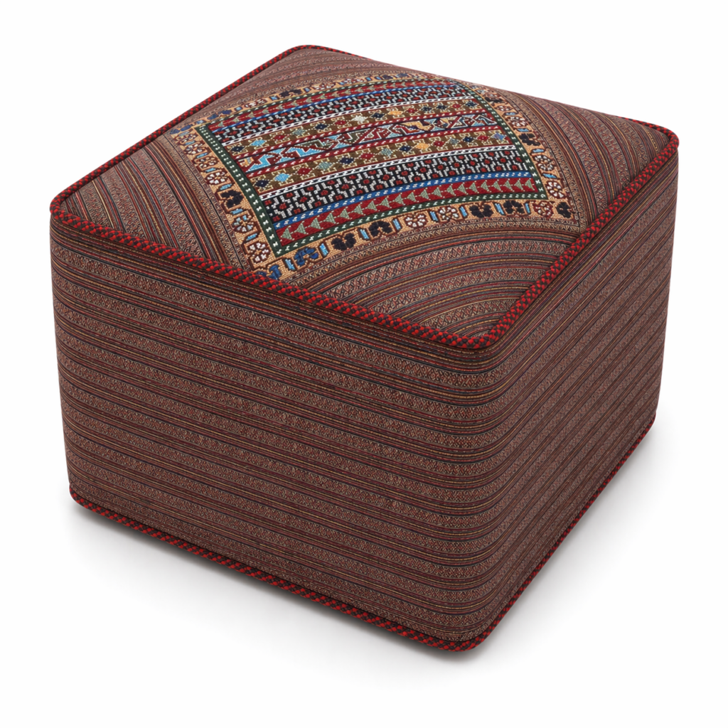 Pouf Kilim Laine N°205025