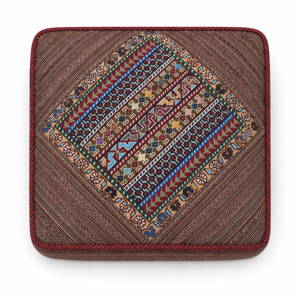 Pouf Kilim Laine N°205025