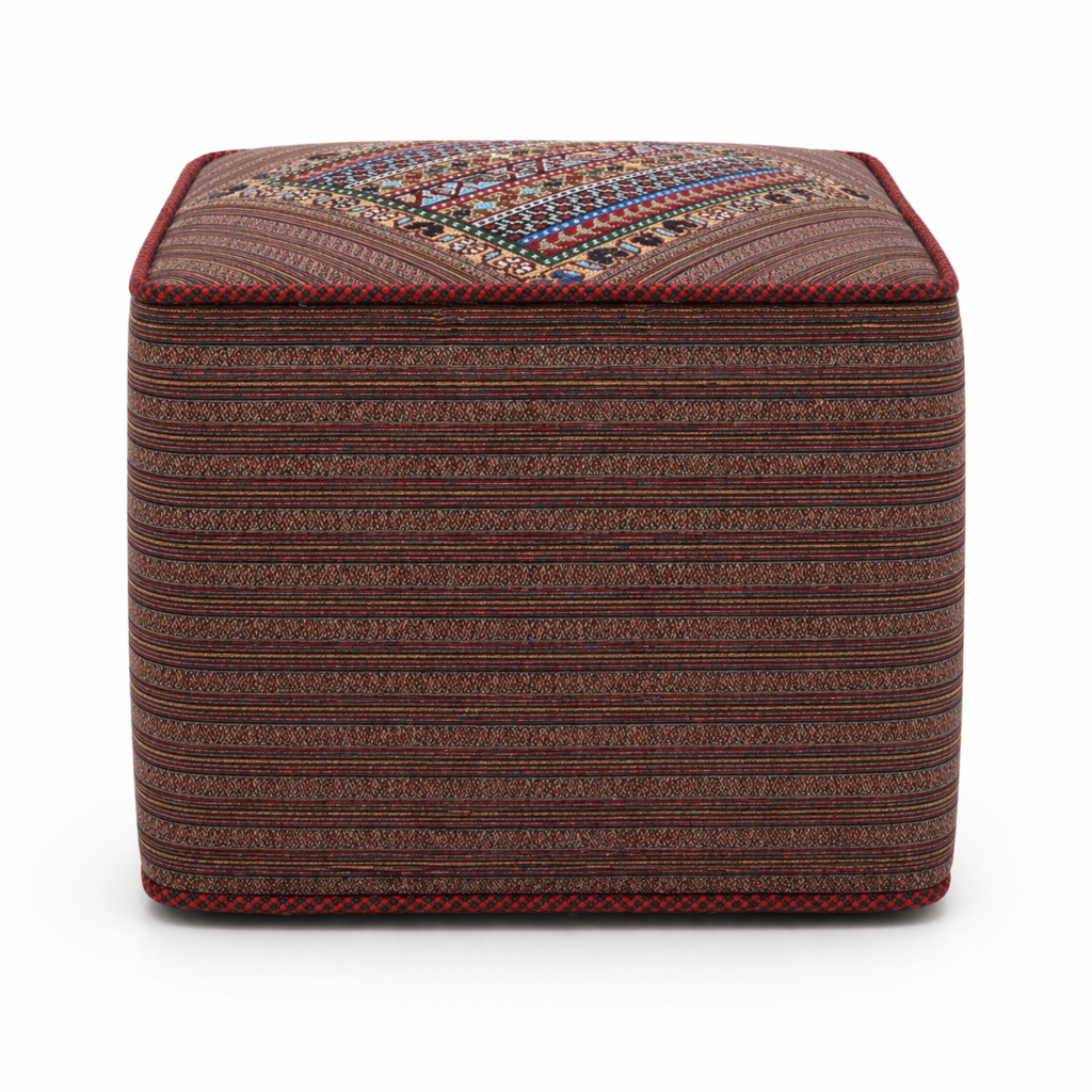 Pouf Kilim Laine N°205025